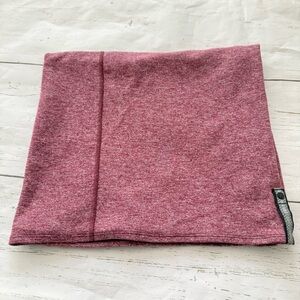 Lululemon Vinyasa Scarf Snap Adjustable Heathered Grape Bordeaux One Size